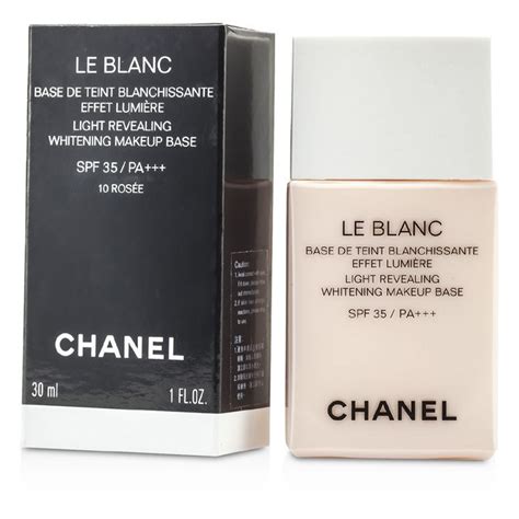 chanel le blanc light revealing brightening makeup base|Chanel Le Blanc Light Revealing Brightening Makeup .